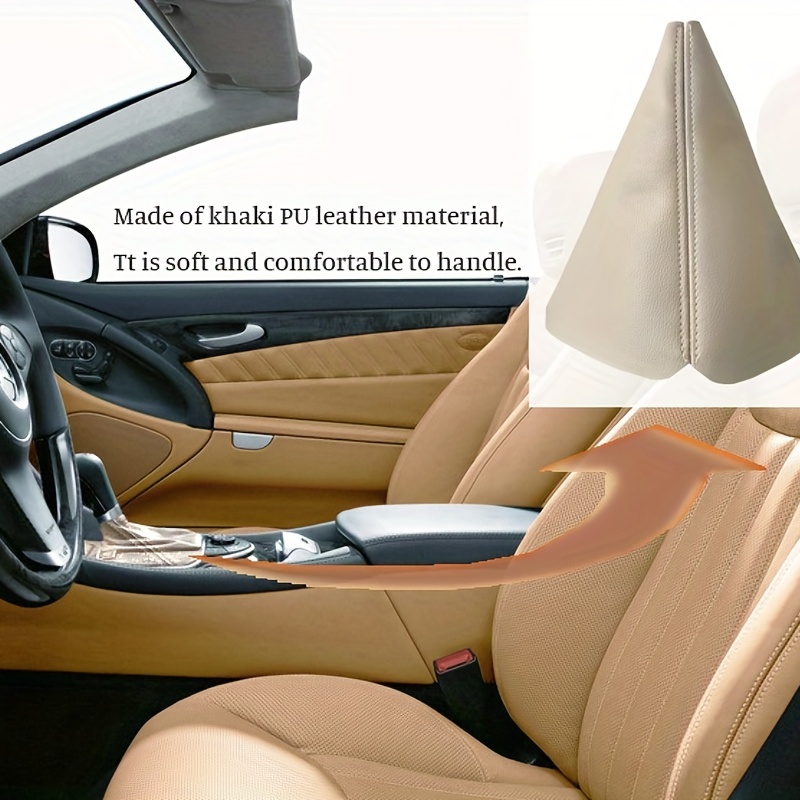 Housse de pommeau de levier de vitesse anti-poussière - Protège le pommeau  de levier de vitesse et décore l'intérieur de la voiture - Housse