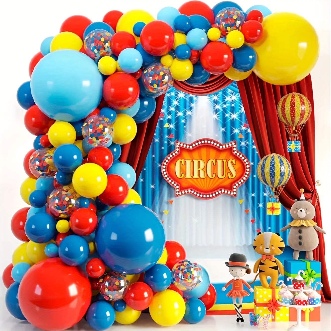 Ballon Coloré Effet Peinture- Coti-Jouets Kermesse, Jouets Menus Enfants,  Anniversaires, Fêtes Foraines