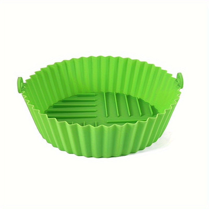 Air Fryer Silicone Tray Foldable Round Silicone Gasket Easy - Temu