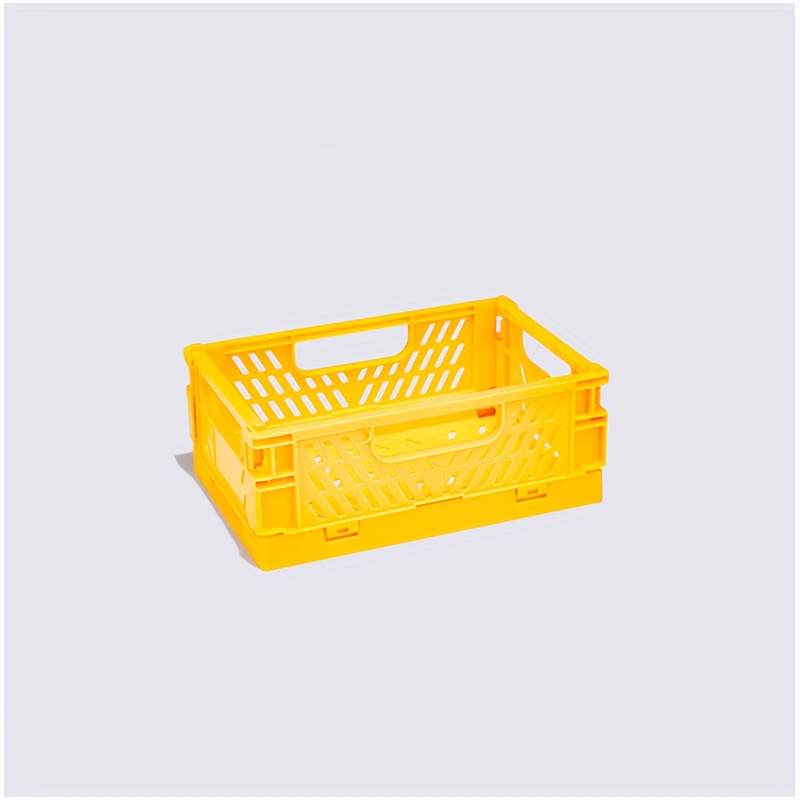 Foldable Storage Box, Plastic Large Capacity Desktop Storage Basket,  Organizing Storage Box, Openwork Sundries Box, Portable Storage Basket, Car  Trunk Storage Box, Home Organization And Storage Supplies For Kitchen  Bathroom Bedroom Office