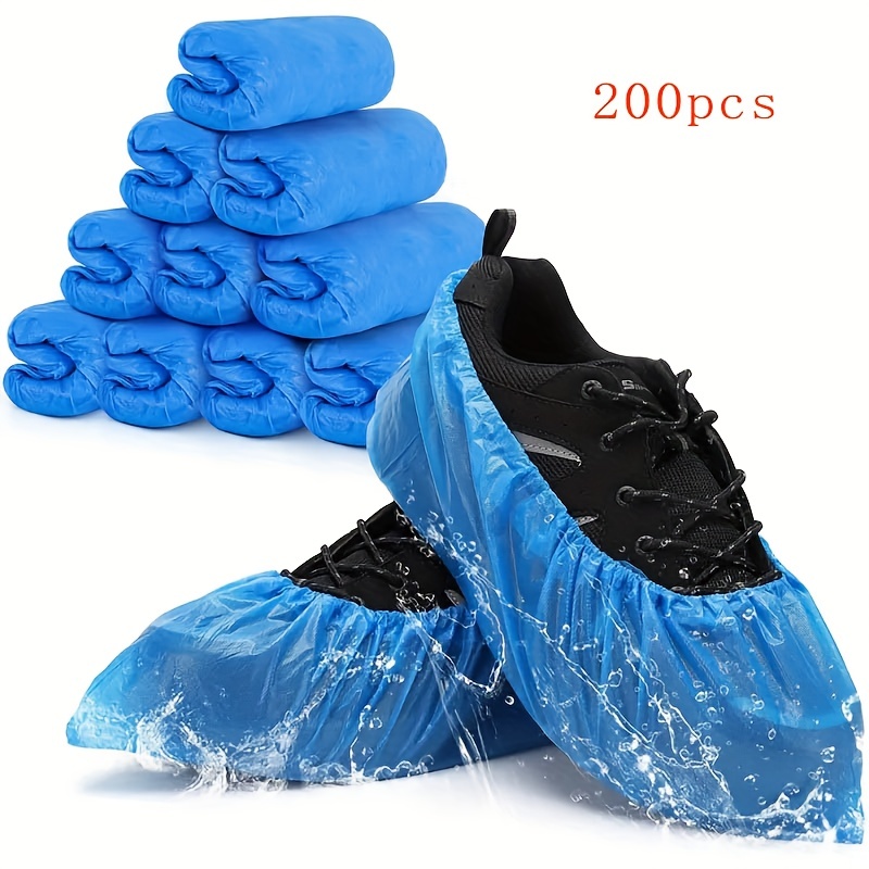 100pcs Cubrezapatos Desechables Cubiertas Botas Desechables - Temu Chile