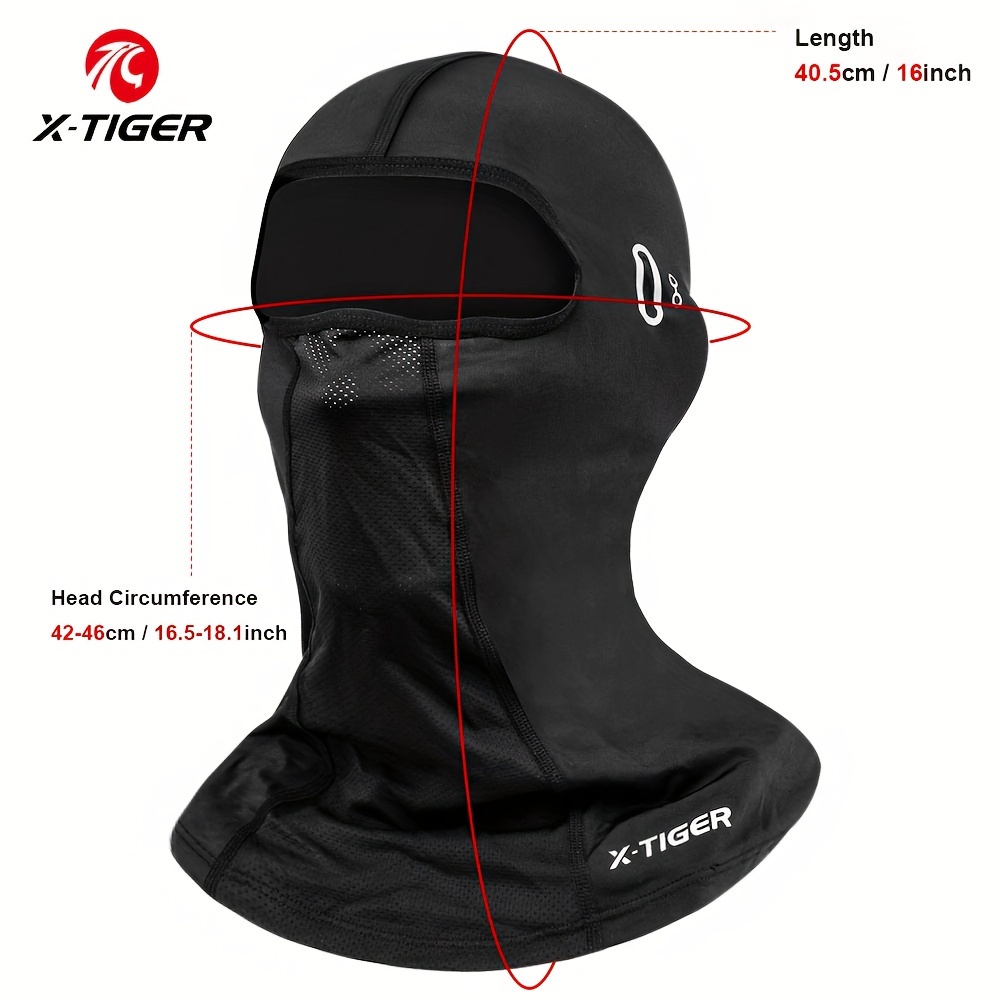 X tiger Reflective Balaclava Sun Protection Mask Windproof - Temu