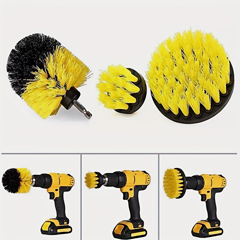 12pcs/Set Household Electric Drill Brush Head Kit For Cleaning