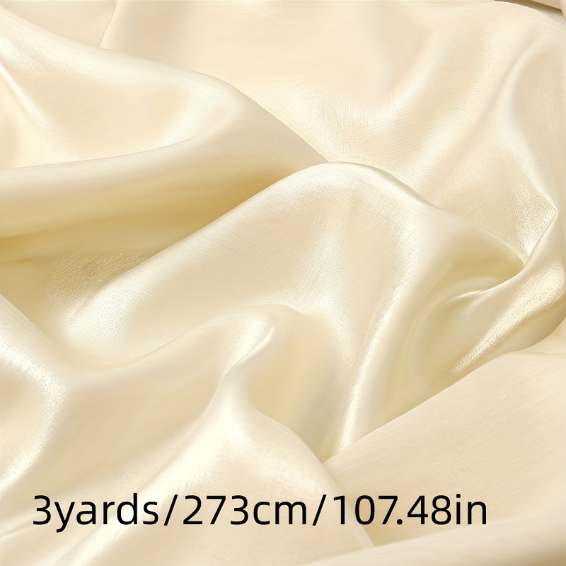 Gradient Color Mercerized Satin Fabric Silk Iridescent Material By