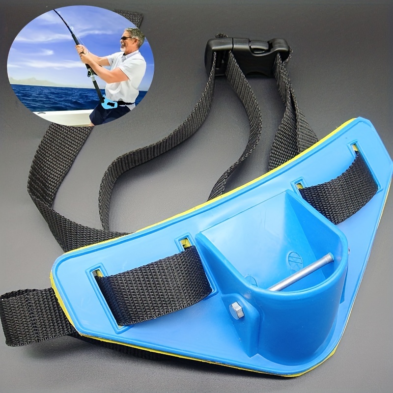 1pc Portable Fishing Pole Support Belt Adjustable Sea - Temu