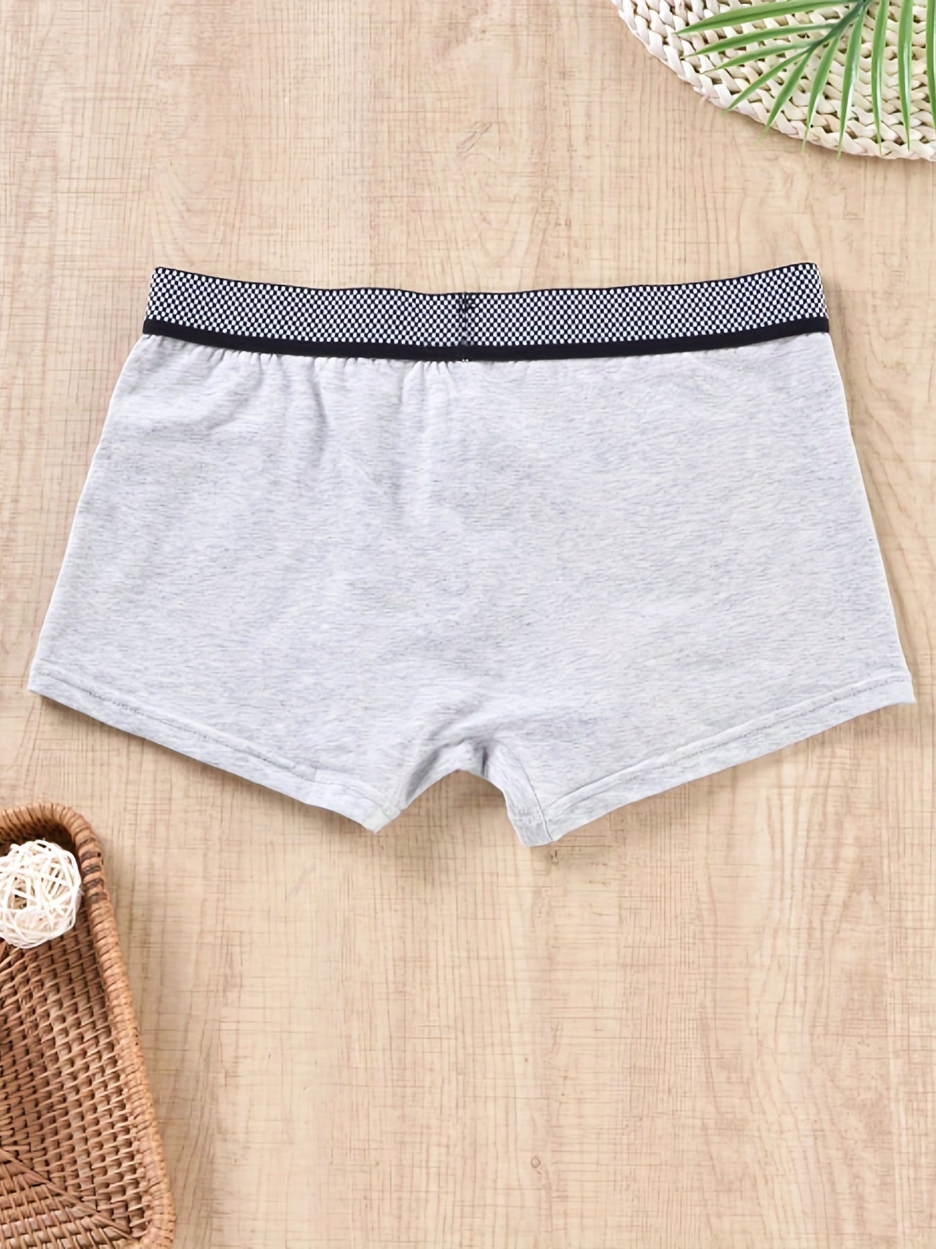 Fashion Men Underwear Briefs Comfortable Cotton Loose Panties Plus Size