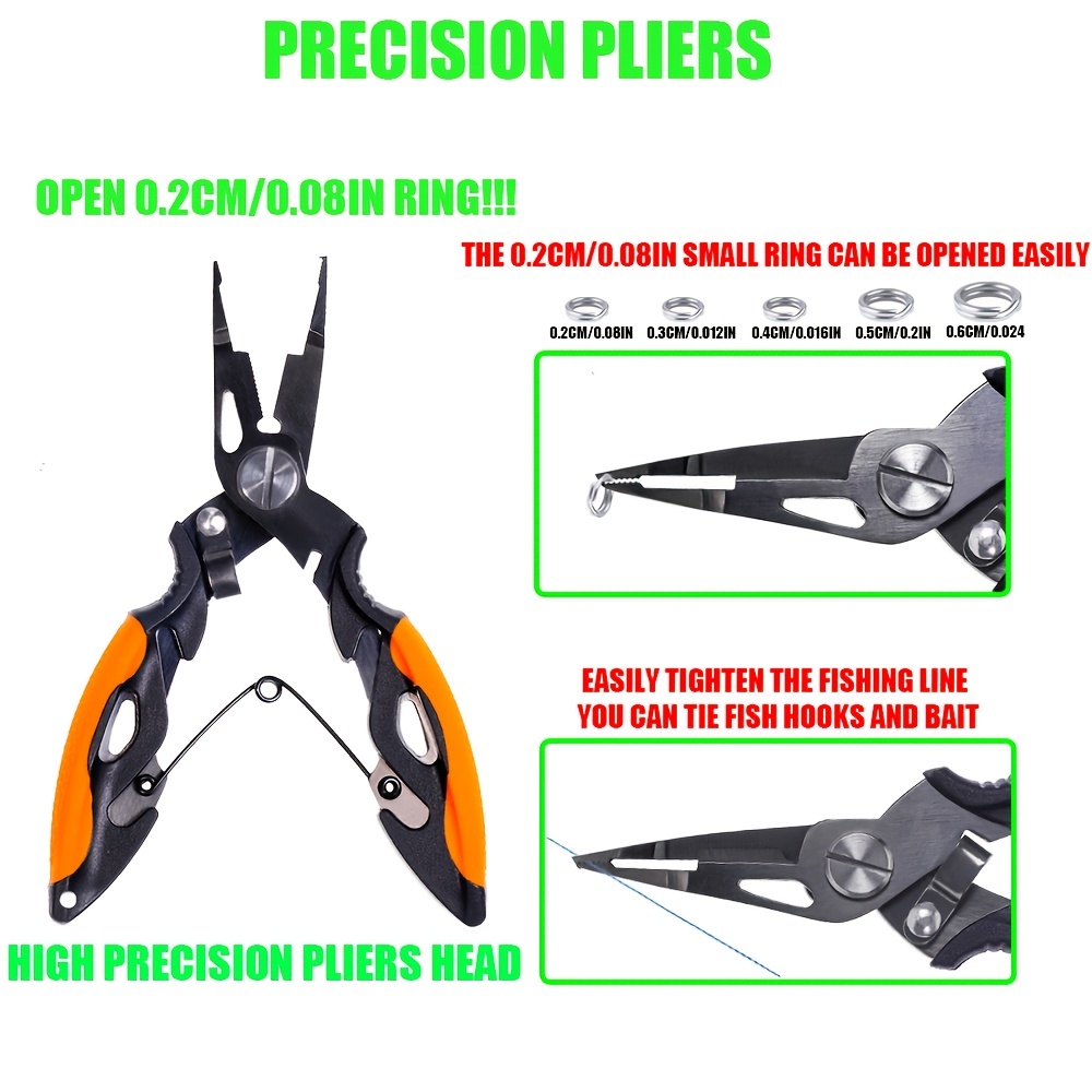 Generic Multi-Function Lure Fishing Pliers Accessories Carp Goods Equipment  Fly Professional Sports Entertainment Fish Tools