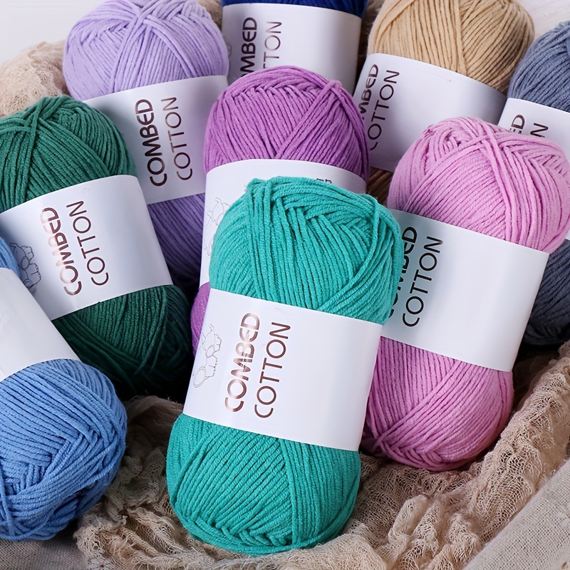 Wool Yarn Soft Comfortable Yarn For Crocheting And Knitting - Temu
