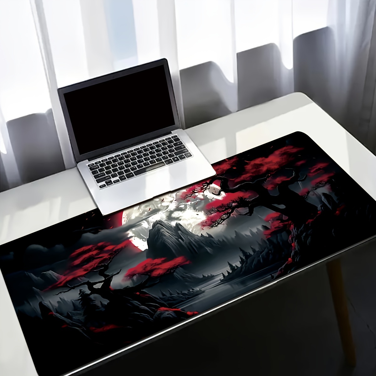 

Wild Goose Mountain Solitary Tree Large Game Electronic Sports Computer Large, Extended, Thick Mouse Pad Desktop Pad Table Pad Anti Slip Mouse Pad Washable Rubber Material Mouse Pad