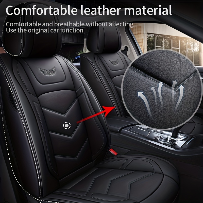 Upgrade Car's Interior Universal Fit Waterproof Premium Pu - Temu