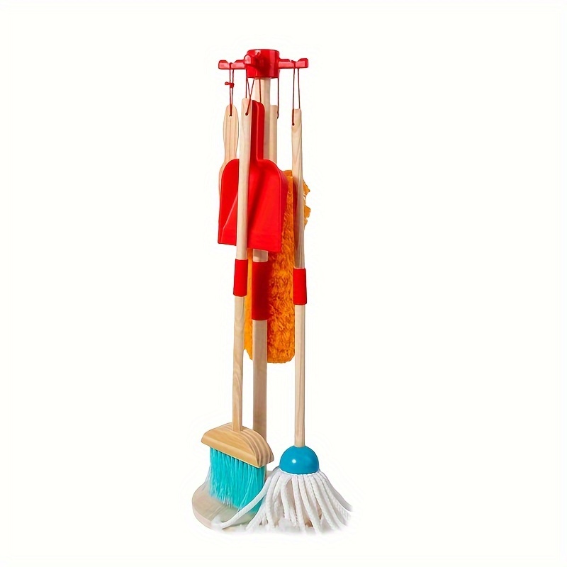 Delightful Housekeeping Cart Cleaning Toy Set Perfect - Temu
