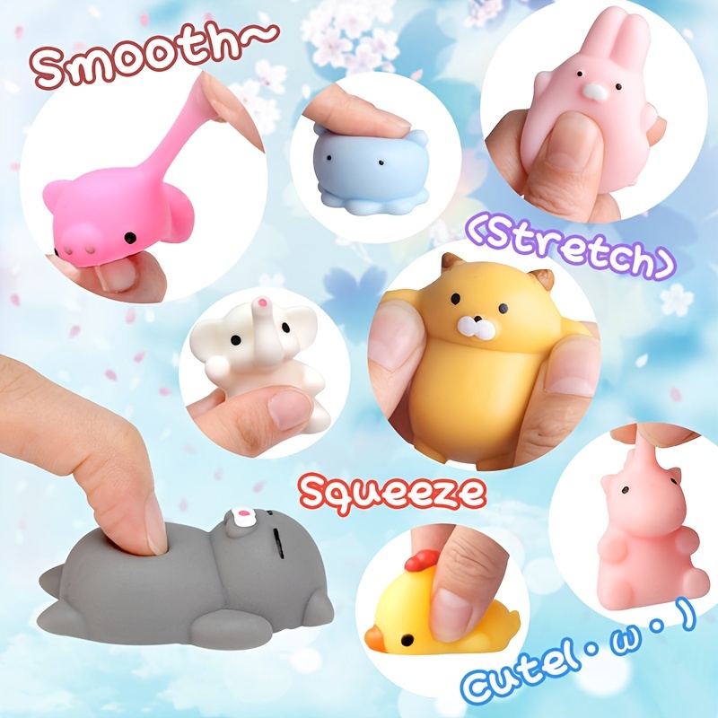 5 10 20pcs Cute Squishies Anime Squishy For Kids Antistress Ball Squeeze  Party Favors Stress Relief Toys For Birthday Gifts | Shop Now For  Limited-time Deals | Temu