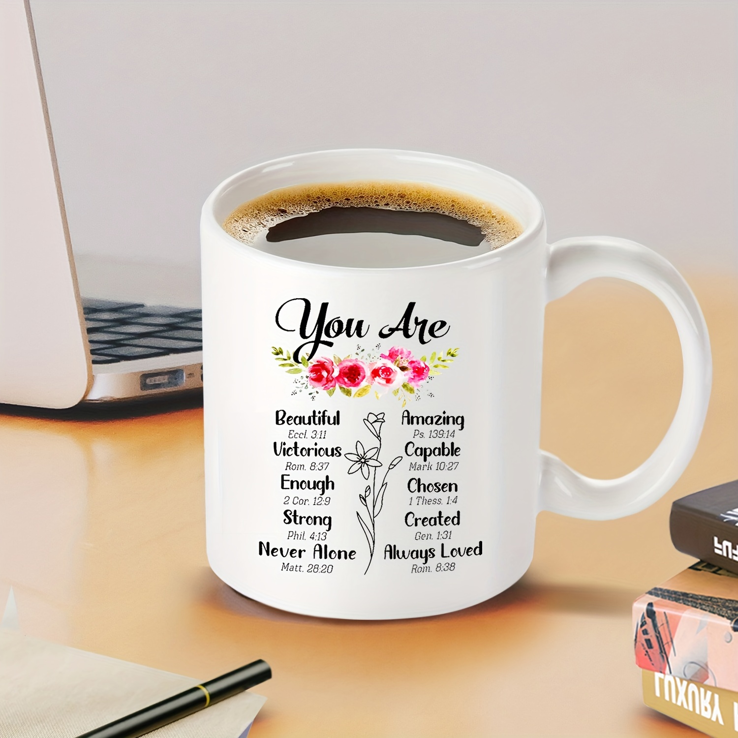  Cabtnca Christian Gifts for Women, You Are Amazing Coffee Mugs  for Women, Religious Gifts, Inspirational Spiritual Faith Gifts for Women,  Birthday Christmas Gifts for Friends Coworkers, 11Oz : Home & Kitchen