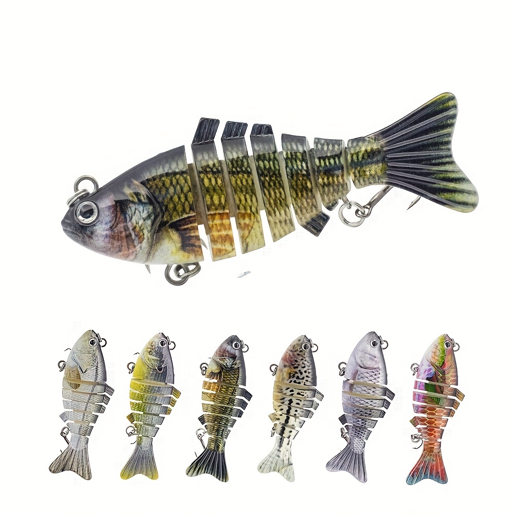 1pc Bionic Plastic Fishing Lure - 7-section Saltwater Fish Bait - 23.5g,  9.5cm - Perfect For Catching Big Fish - Sports & Outdoors - Temu Austria