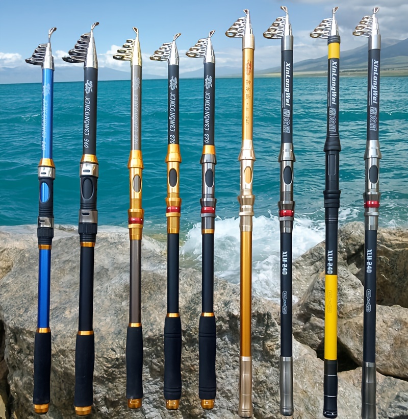Fiberglass Sea Fishing Rod Durable Fishing Rod Long distance - Temu