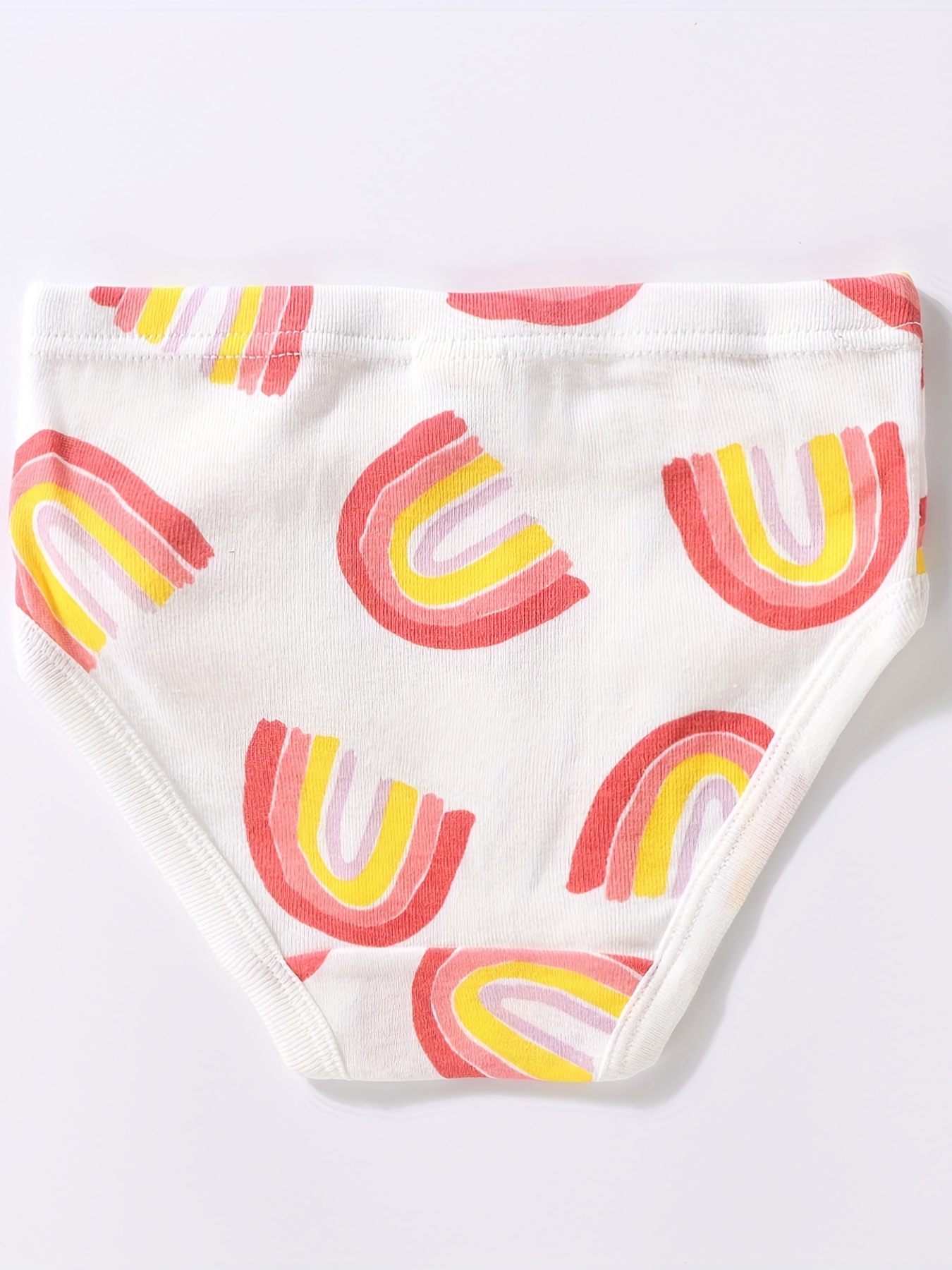 Girl's Triangle Panties Multiple Colors Elastic Waist Shorts - Temu
