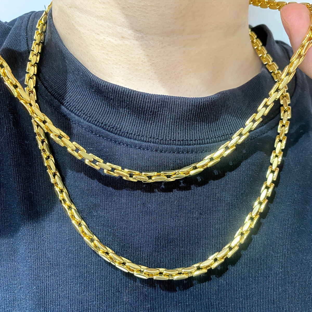 1meter Star Chain Golden Chain Hollow Metal Copper Chains - Temu