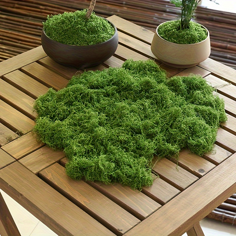 20g Moss for Potted Plants Artificial Moss for Fake Plants Faux
