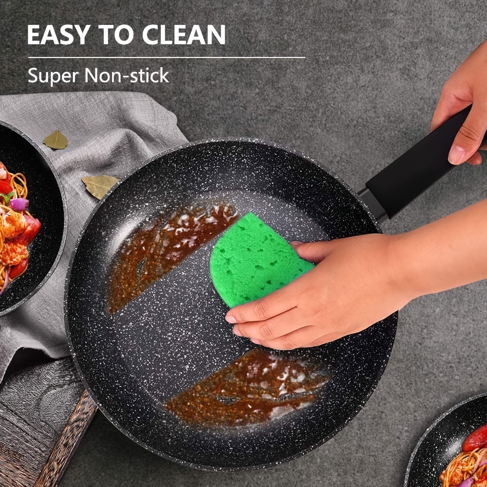Csk Non-stick Frying Pan With Lid - Ultimate Nonstick, Toxic-free, Easy To  Clean - Ideal For All Stoves And Induction Cookers - Deep Square Omelette  Pan For 2-3 People - Temu