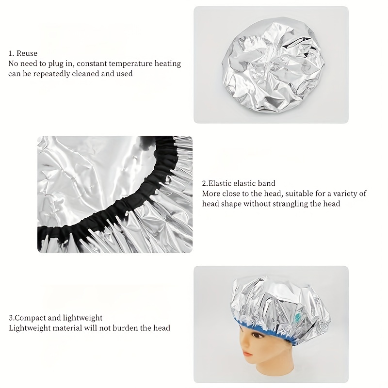 Tin Foil Heating Hair Mask Steam Hair Foil - Temu