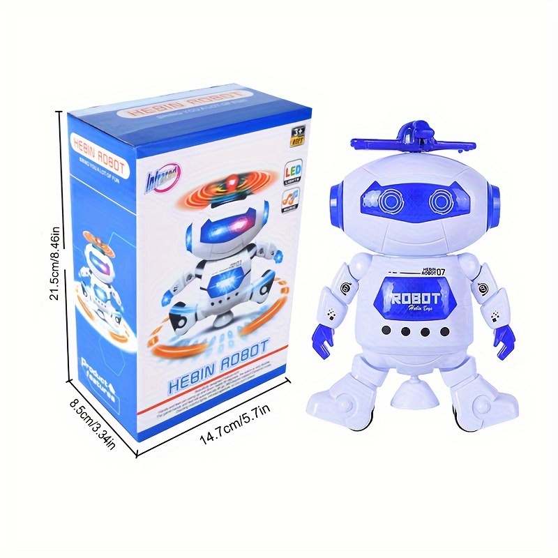 ELectric Robot Toy Gift Carino Giocattoli Robot Ballerini Musicali Con Luce  LED Arancione - Temu Switzerland