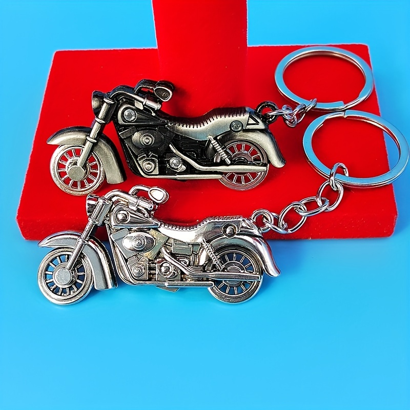 Buy VMG Store Mini Motorbike Bronze Metal Key Ring Online at