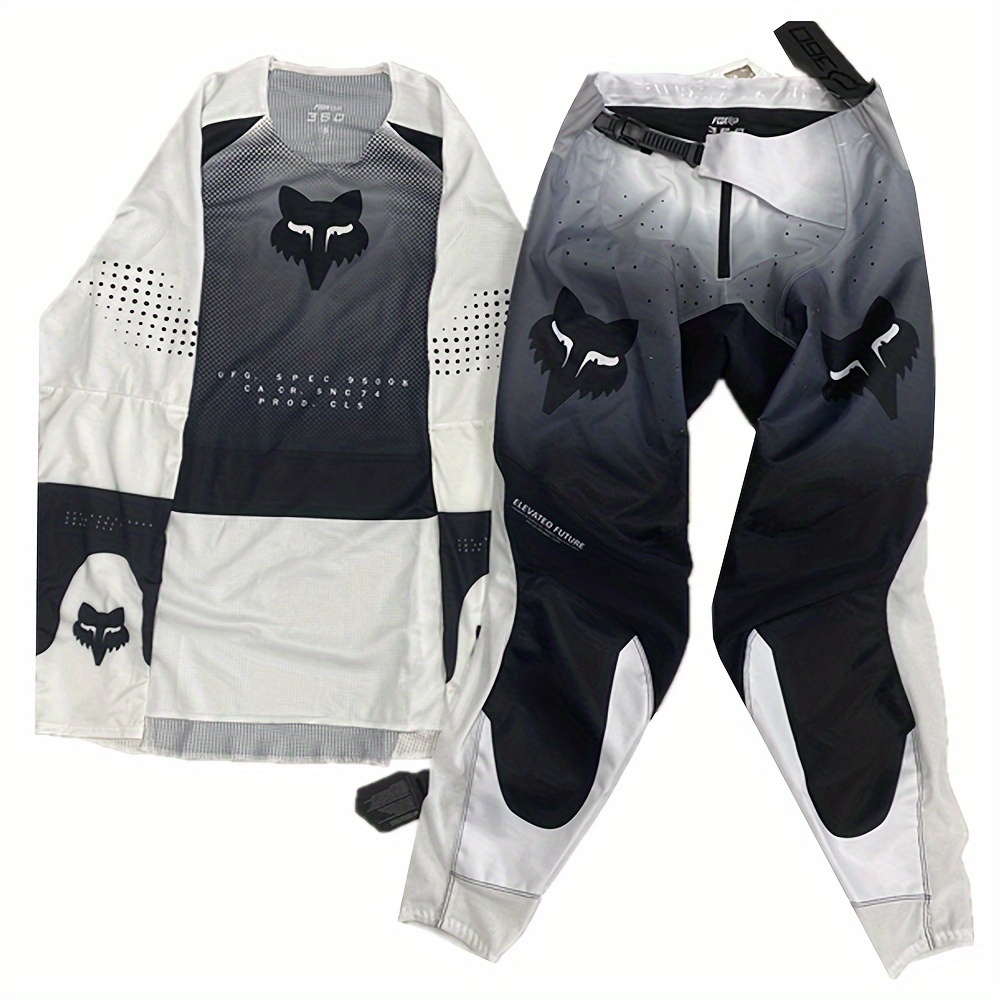 Conjunto de pantalones de motocross para hombre, conjunto de equipo MX para  motocross, ropa de carreras para adultos, BMX ATV