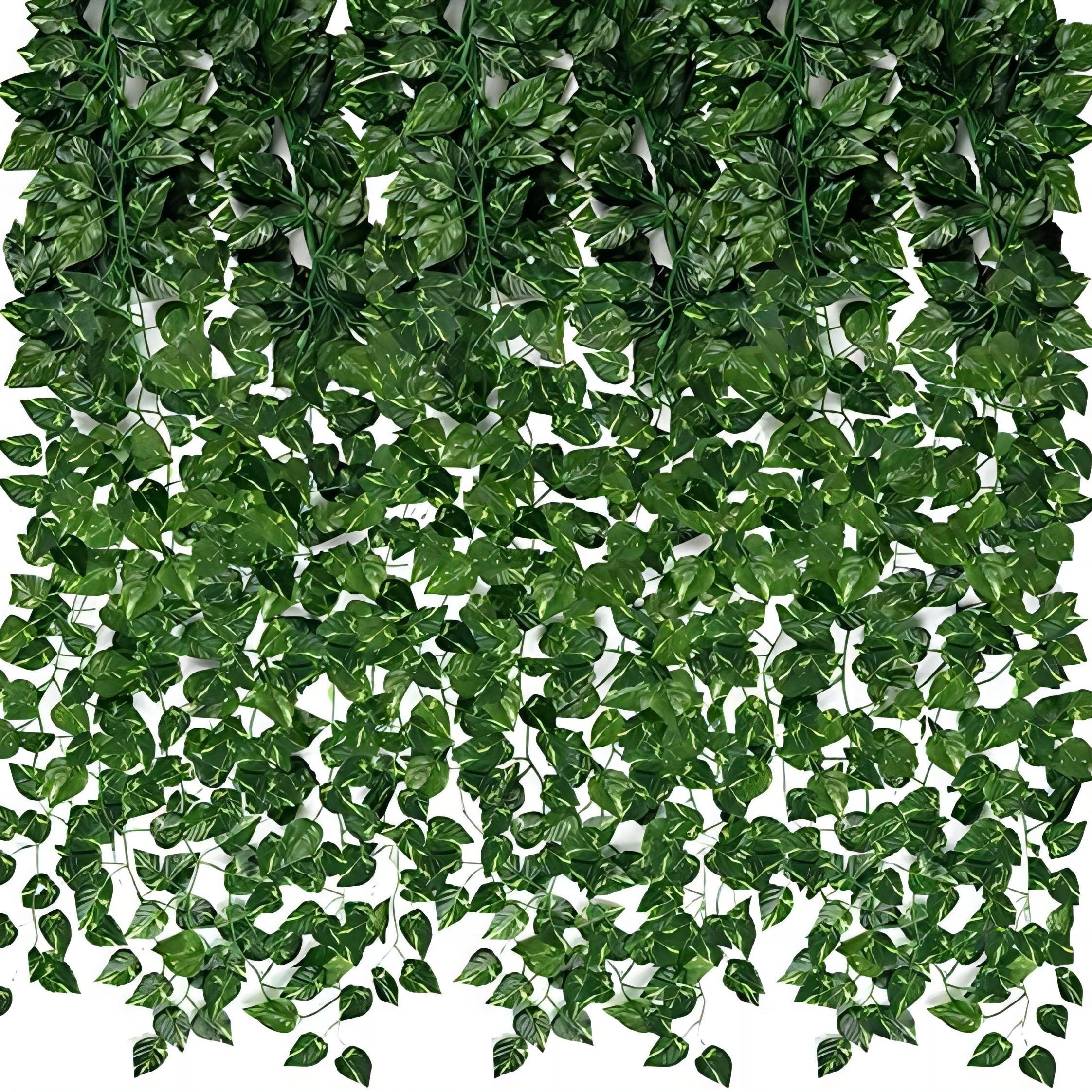 Artificial Ivy Wreath Ivy Wreath Fake Vine Uv Protection - Temu