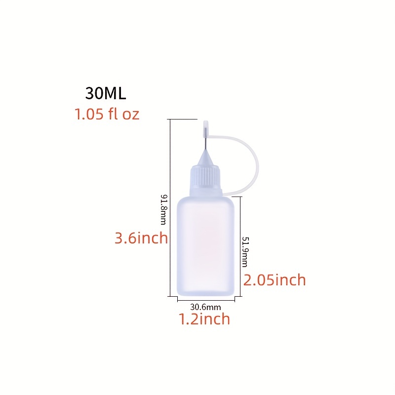 Needle Tip Glue Applicator Bottle For Paper Quilling Diy - Temu