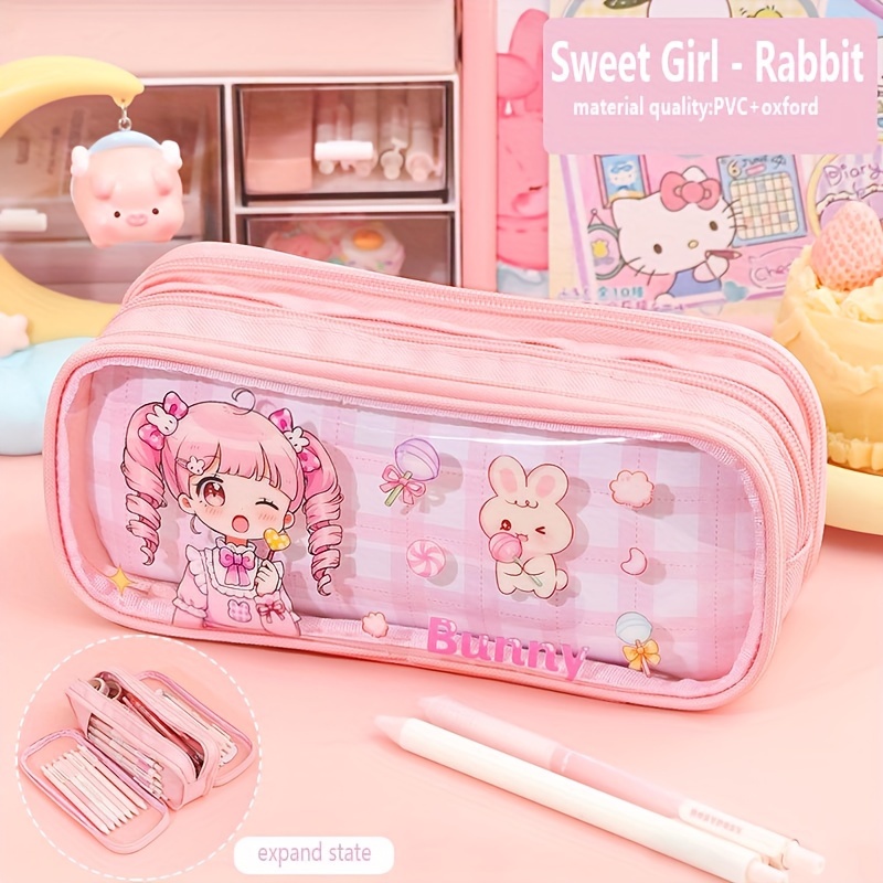 Wholesale Pencil Box- Pink PINK