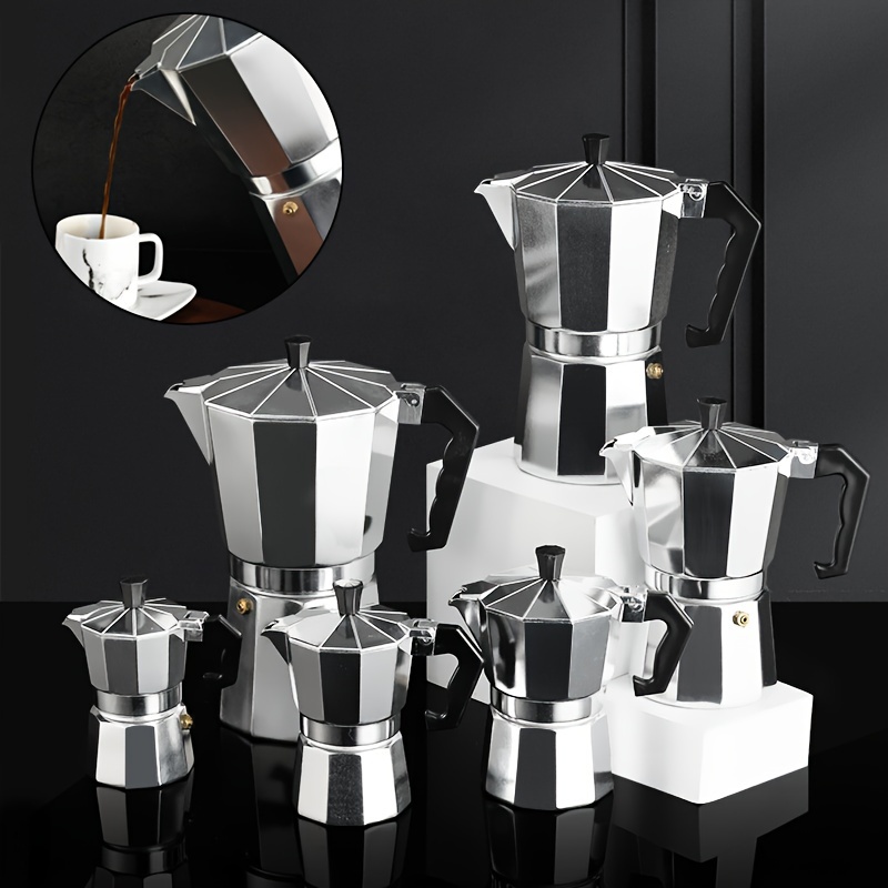 Aluminum Espresso Coffee Maker Percolator Stove Top Moka Pot - Temu