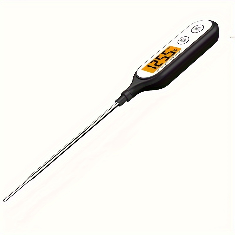 Instant Read Thermometer For Cooking, Kitchen Thermometer Probe With  Digital Display, Cake Tester, Meat Thermometer For Smoking, Smoker Oil Fry Candy  Thermometer, Kitchen Stuff - Temu