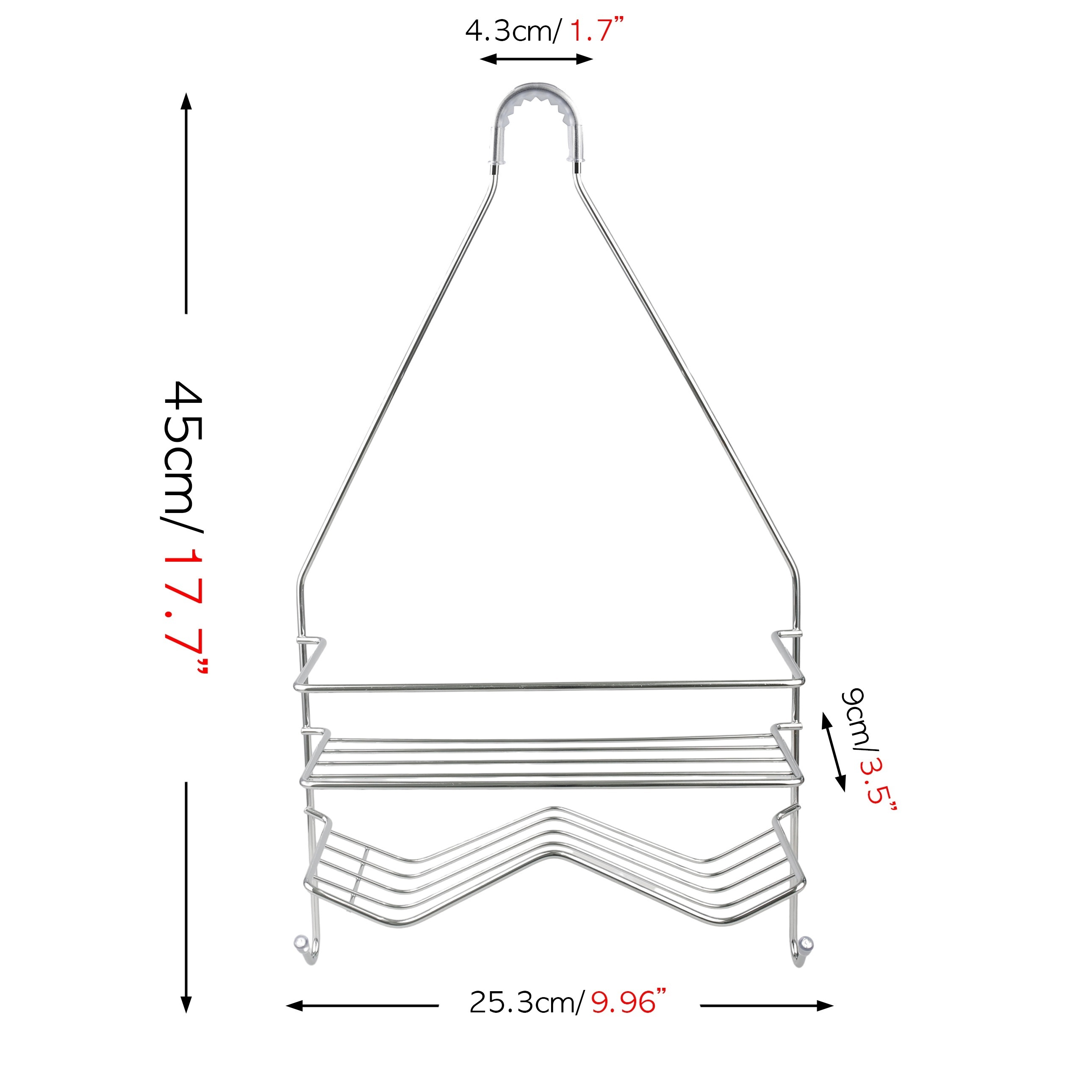 Metal Wire Shower Caddy Shampoo Bar Bathroom Supplies - Temu