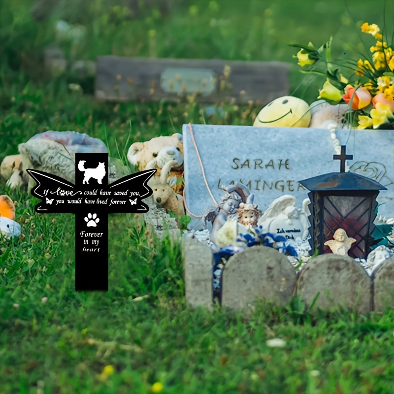 Pet cemetery hot sale plaques