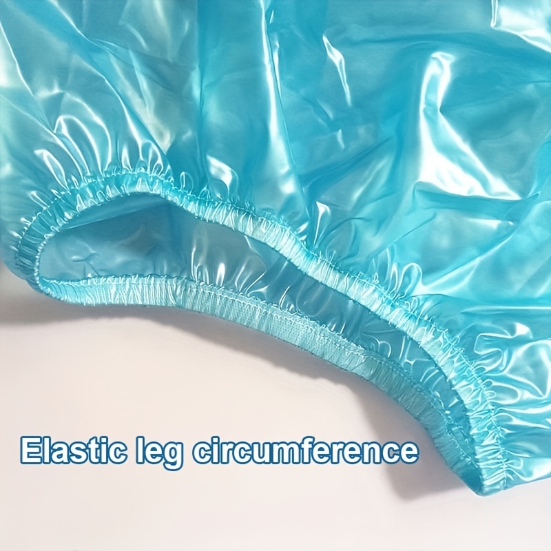 Adult Incontinence Plastic Snap Pants/PVC Waterproof Diapers with Wide  Stretch Legs/Reusable PVC Waterproof Pants/Adult Diapers/Incontinence