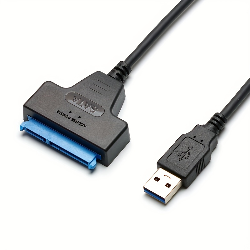 USB 3.0 till SATA 22-pin hårddiskadapterkabel SATA till USB 2.0 Typ  C-omvandlare Extern 2,5-tums hårddisk SSD-hårddiskdrivrutin  Dataöverföringsadapter