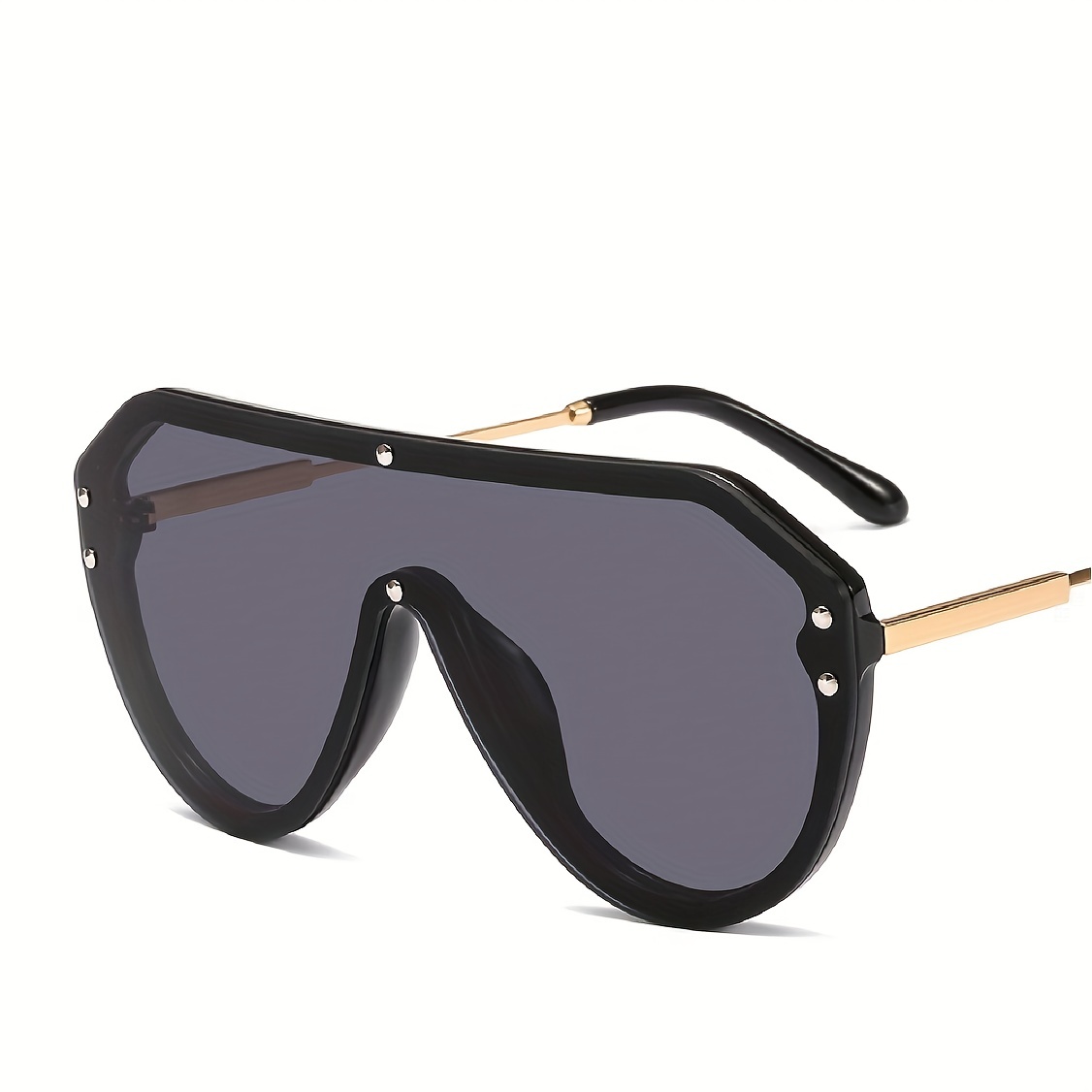 Y2k Oversized Aviator Fashion Sunglasses For Women Men Mod Metal