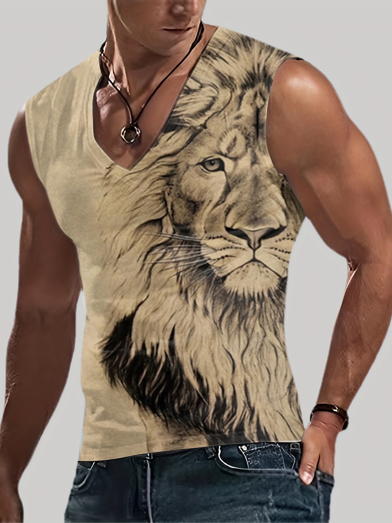 Men's aloha tank top