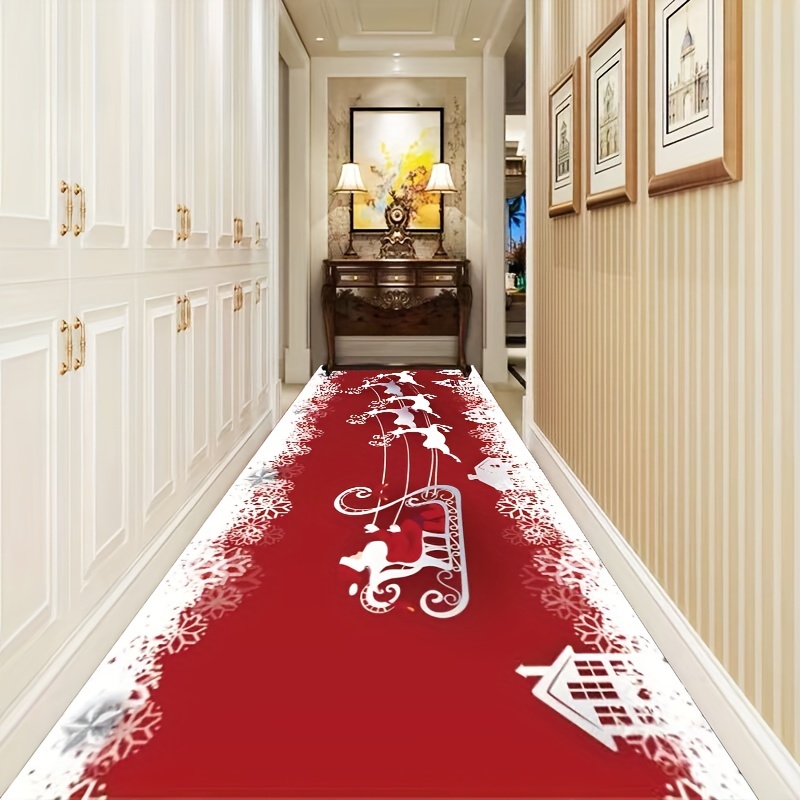 Christmas Decorative Runner Rugs Iving Room Bedroom Floor - Temu