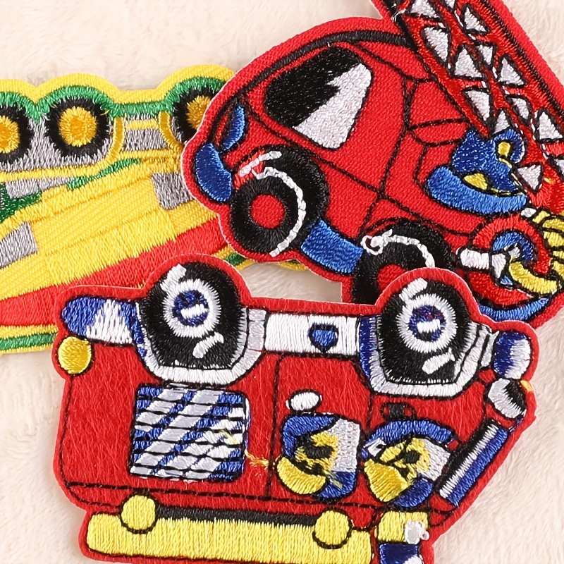 Creative Engineering Car Embroidery Patch For Boys - Decorate