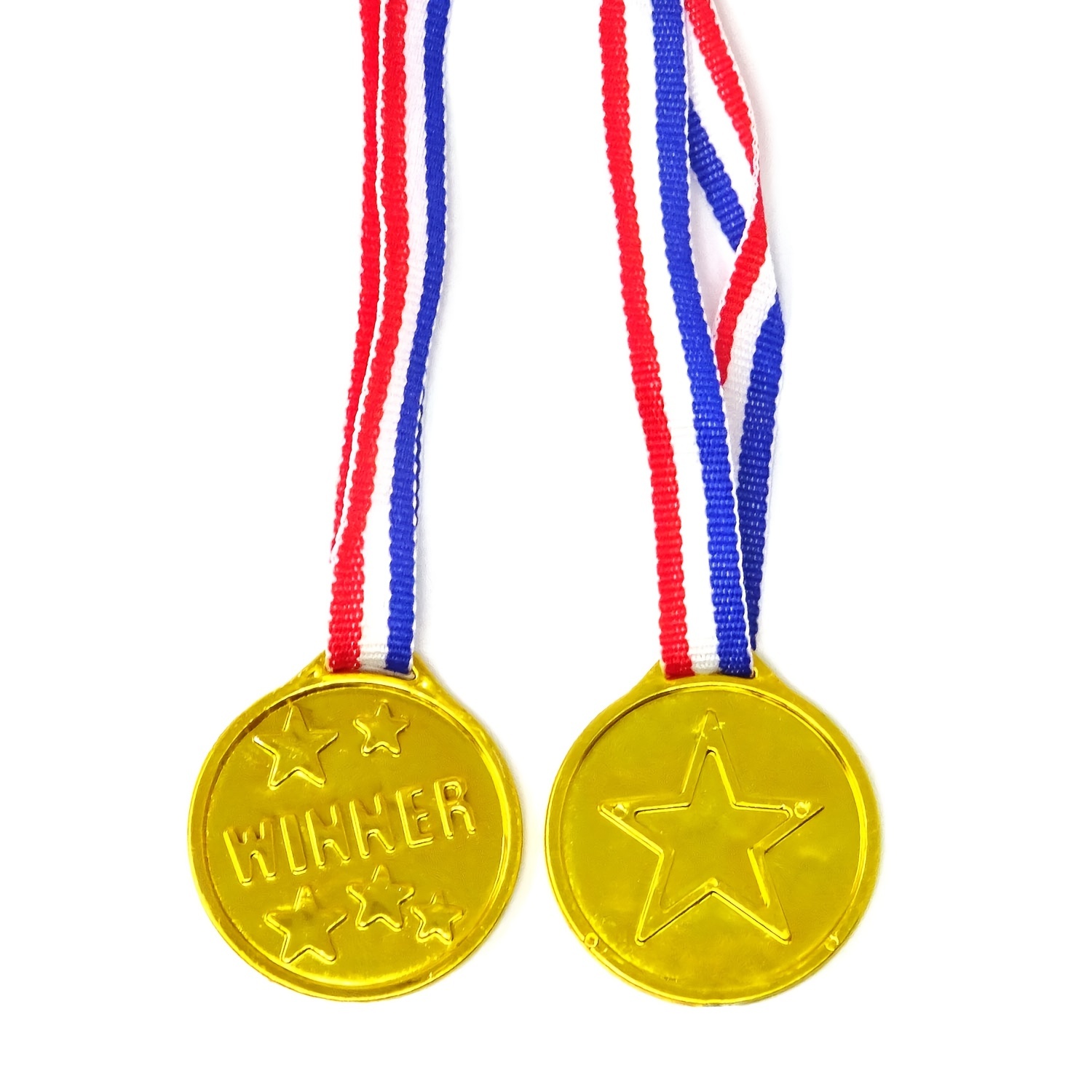 Medallas de plástico de Oro para niños, premios de premios