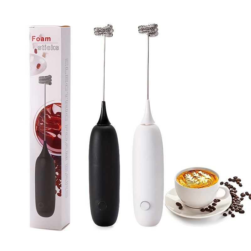 Electric Milk Frother, Household Electric Blender Coffee Stirring Stick  Automatic Handheld Milk Frother Handheld Electric Mixer For Coffee,  Cappuccino, Latte, Matcha, Hot Chocolate, Kitchen Stuff Kitchen Accessories  - Temu