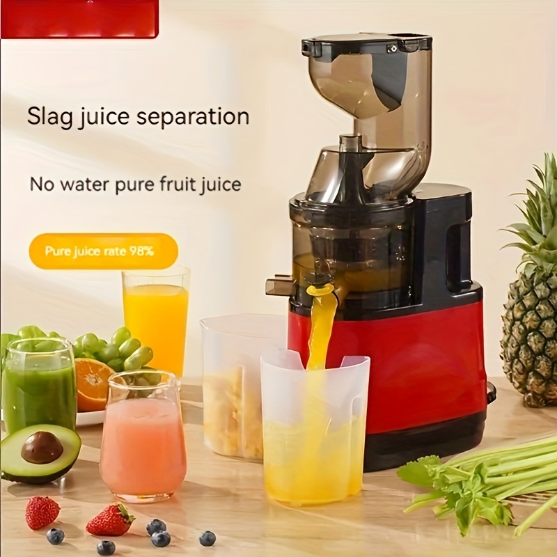 Low-speed Slow Juicer, Fully Automatic Juicer Juice Residue Separation  Household Multifunctional Fruit Small Commercial Original Juice Machine  Automat