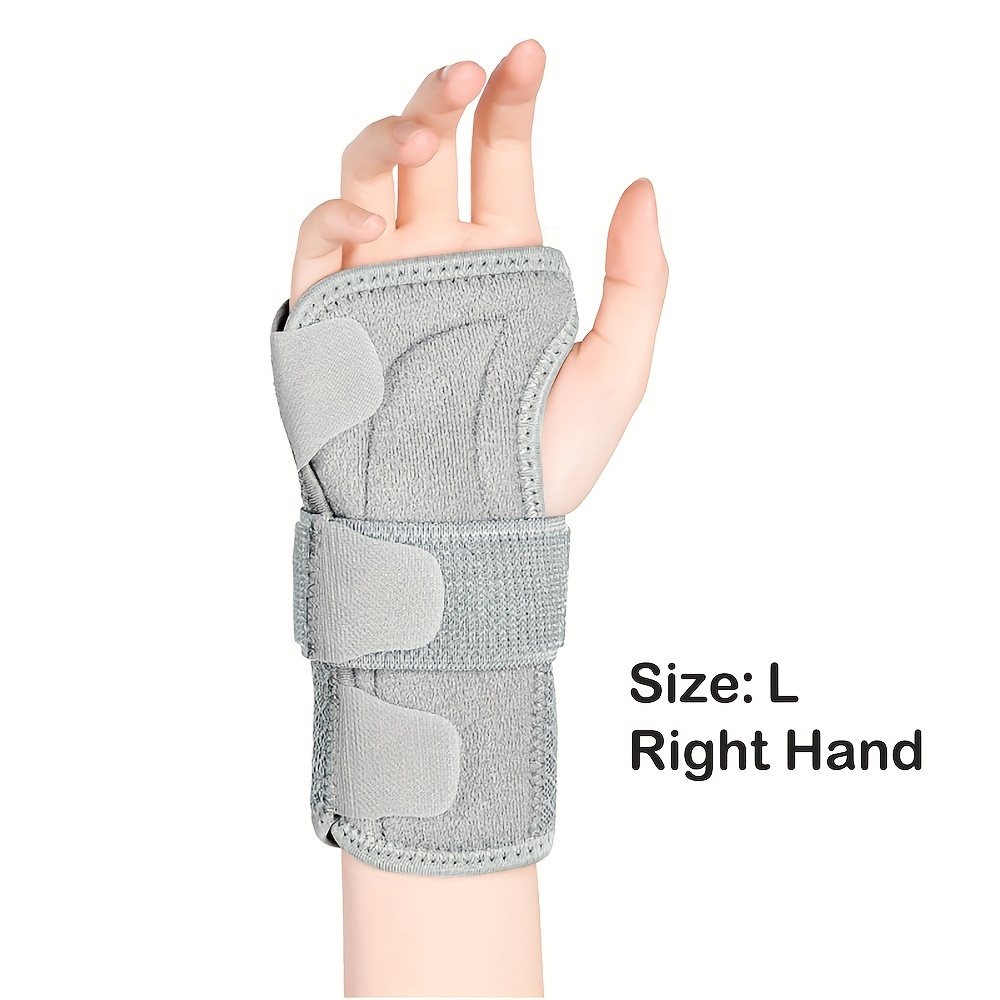 Doctor Developed for Carpal Tunnel Relief/Wrist Brace for Carpal Tunnel/Wrist  Support & Hand Brace/Wrist Splint for Carpal Tunnel Syndrome/Adjustable  Hand Splint (Left, Black) : : Health & Personal Care