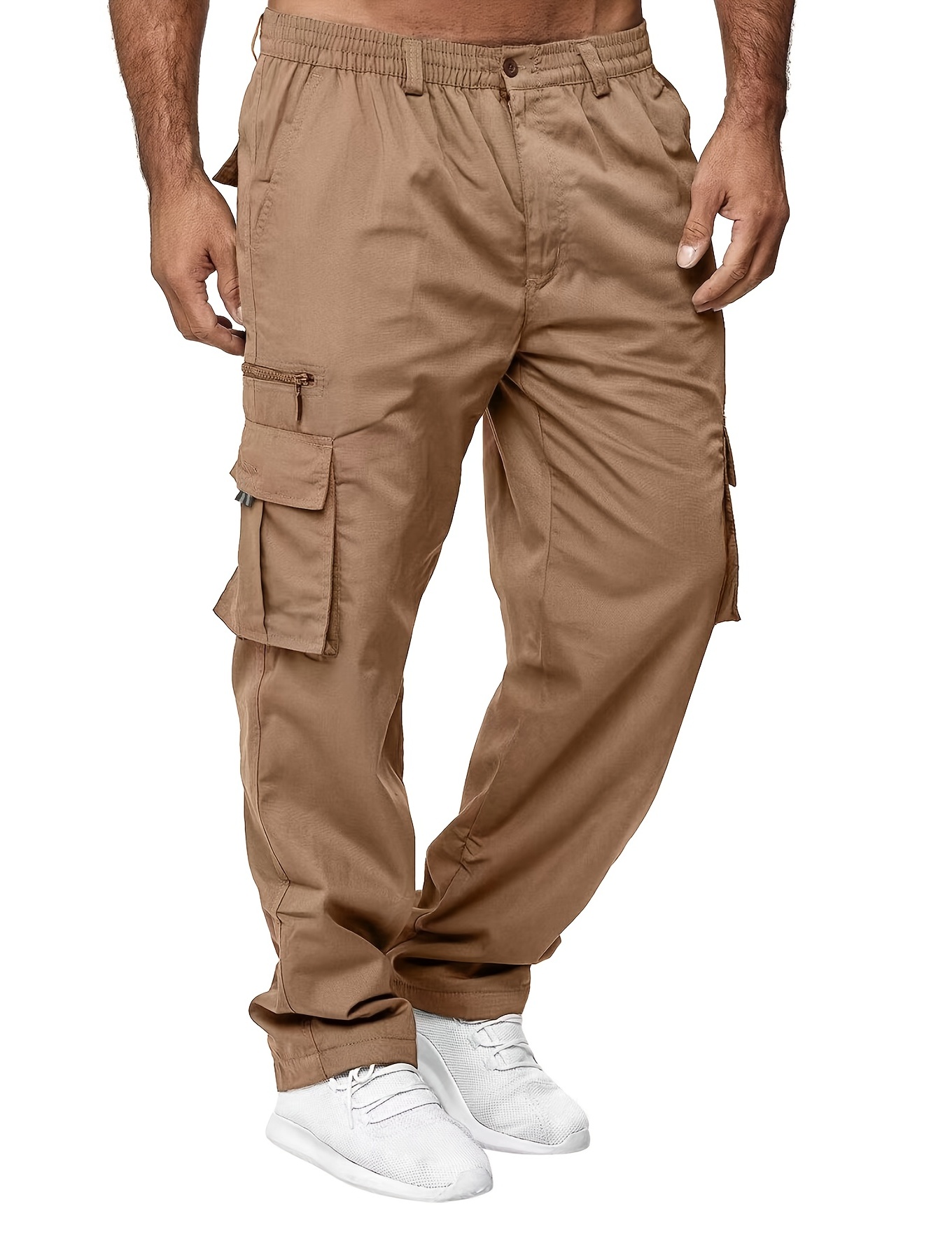 Men's Fashion Joggers Sports Pants Casual Cargo Pants - Temu Canada