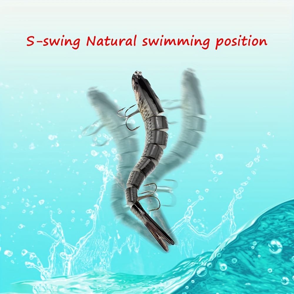 Artificial Bionic Sinking Fishing Lure Multi Sections - Temu