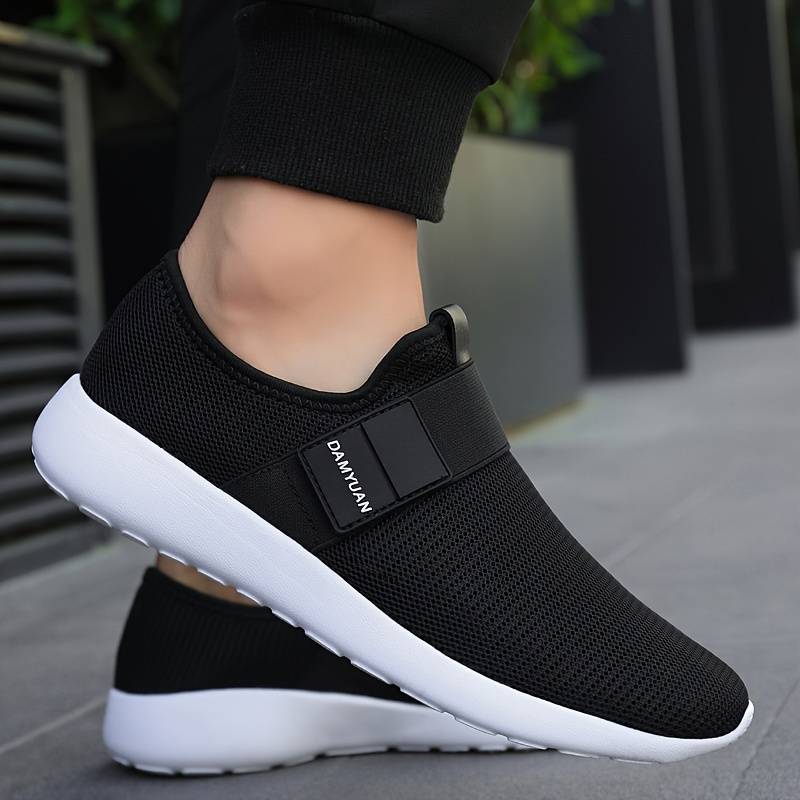 Men's Fashion Mesh Breathable Sneakers Running Slip On Shoes Ch020 ...