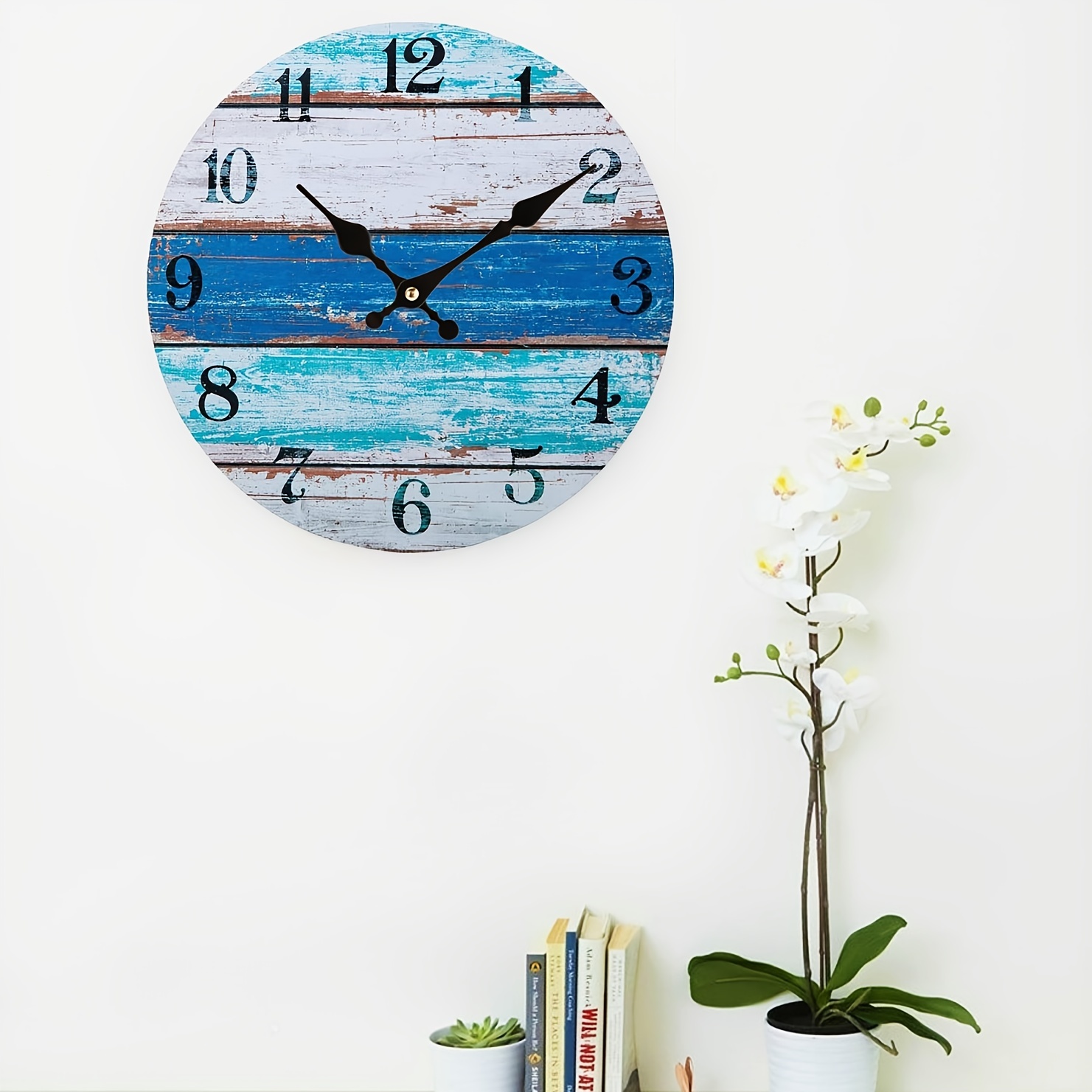 Reloj De Pared Retro Vintage