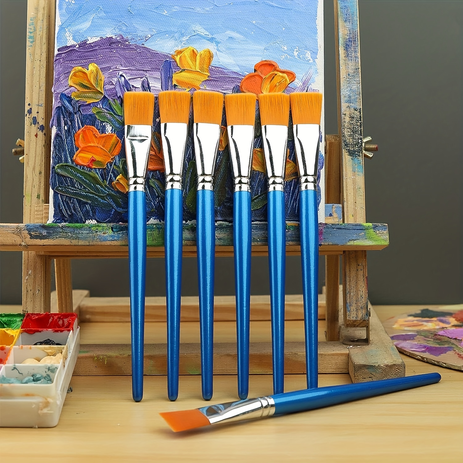 Kit de stylo aquarelle à deux têtes avec pointe souple et pointe d'aiguille  24/12/36 Color Water-based Painting Pen Set pour bricolage