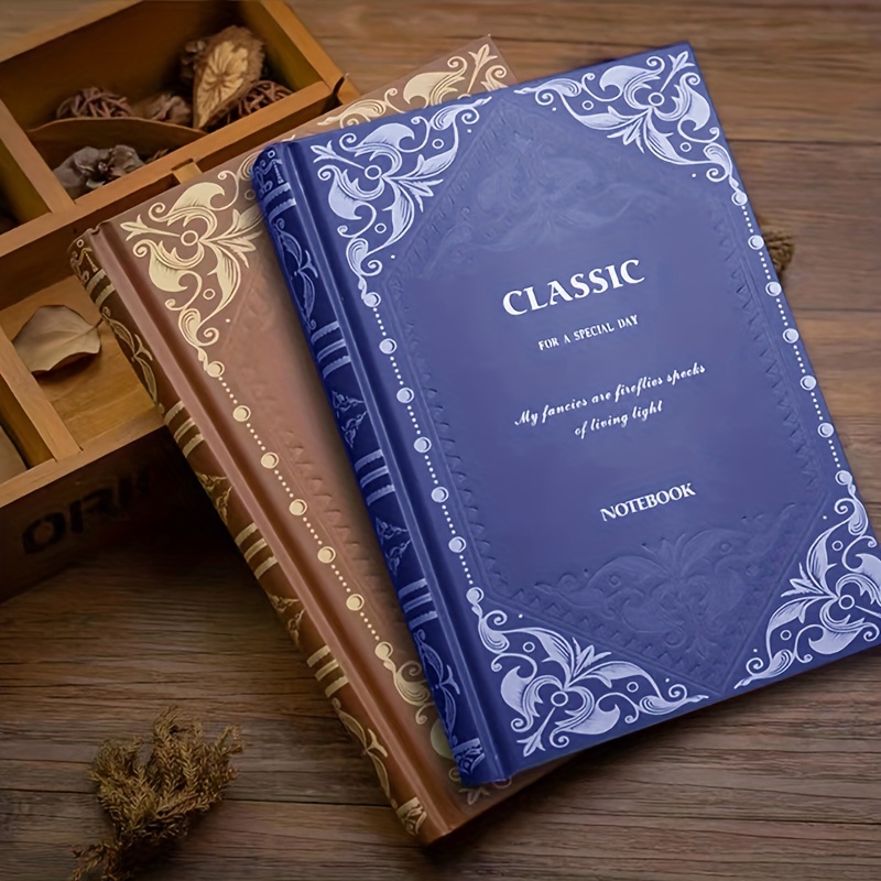 A5 Vintage Notebook Classic Thickened Notepad Student Diary 100 Sheets
